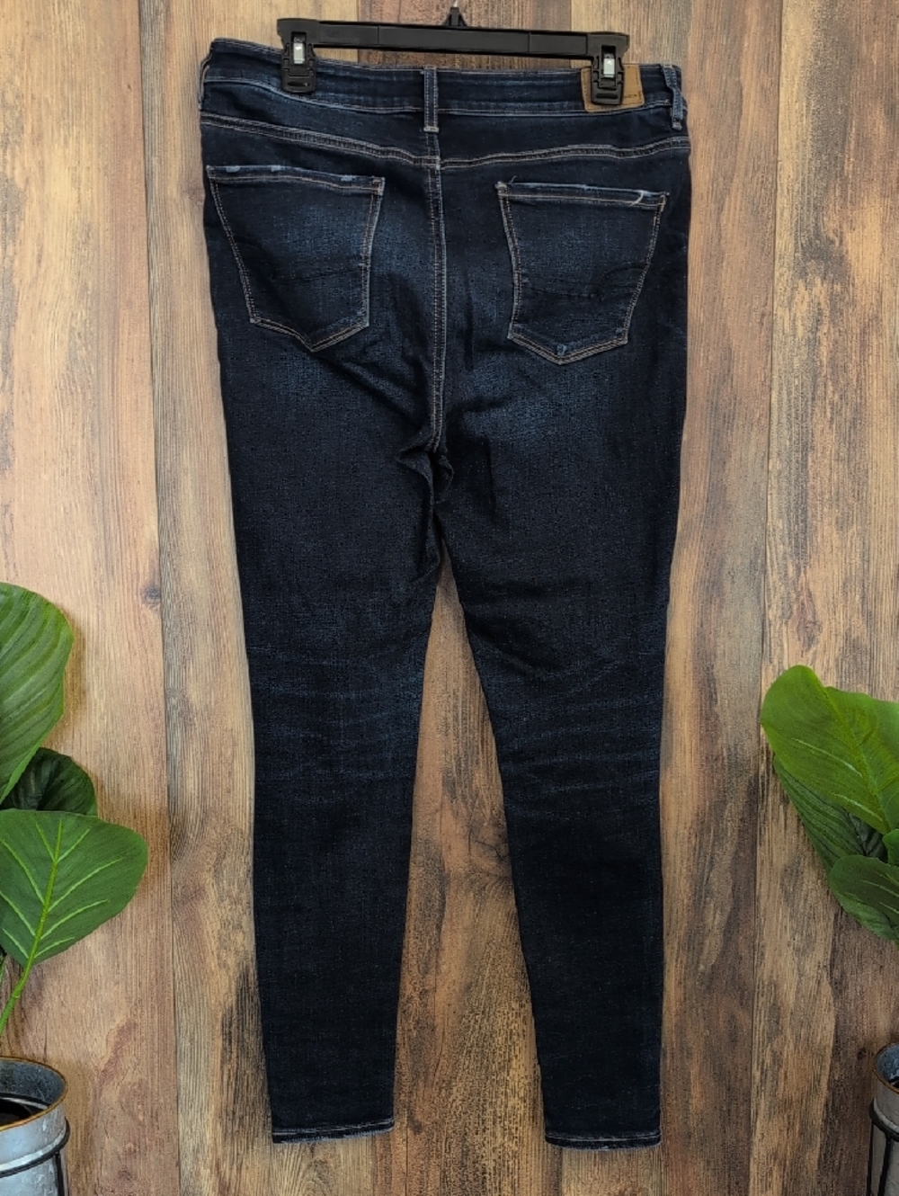 American Eagle Super Stretch Hi Rise Jegging Jeans 12 Reg          F290